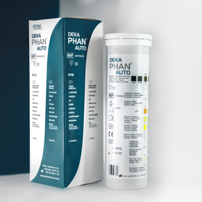 Декафан Авто // DEKAPHAN AUTO Діагностичні тест-смужки для напівкількісного аналізу сечі за десятьма параметрами